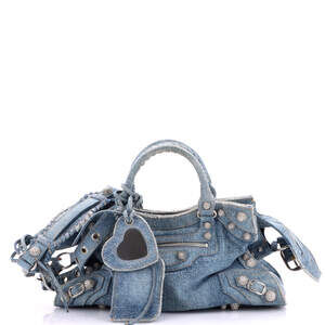 Balenciaga Neo Cagole City Bag Denim #239430B23B